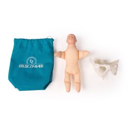 Mini medence születési babával