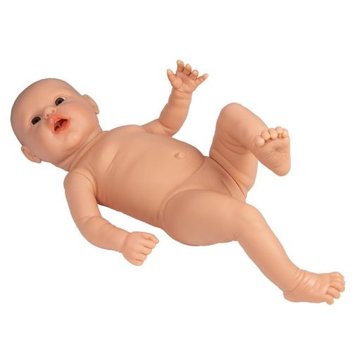 Szülőoktató baba, lány, világos bőrű, 2.4kg