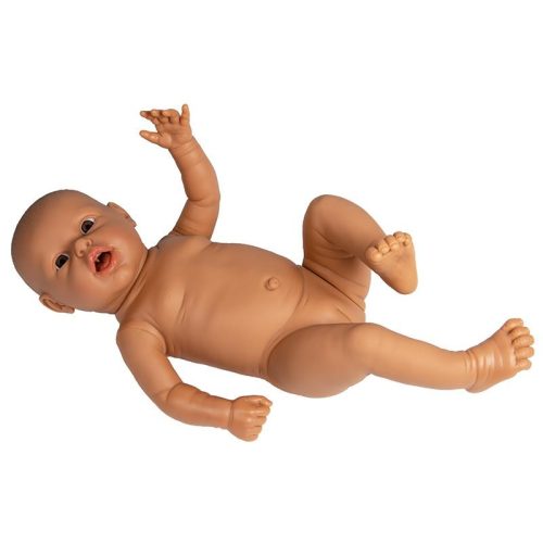 Szülőoktató baba, lány, kreol bőrű, 2.4kg